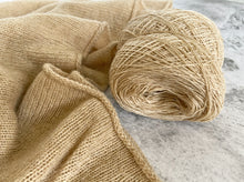 Load image into Gallery viewer, 100% Camel Hair 50g ball unbleached, undyed, Sahara camel wool yarn, Pure wool yarn, Sustainable yarn, Eco-friendly & Ethical Yarn