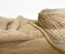 Load image into Gallery viewer, 100% Camel Hair 50g ball unbleached, undyed, Sahara camel wool yarn, Pure wool yarn, Sustainable yarn, Eco-friendly & Ethical Yarn