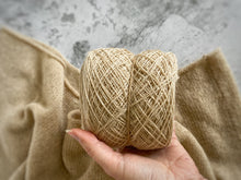 Load image into Gallery viewer, 100% Camel Hair 50g ball unbleached, undyed, Sahara camel wool yarn, Pure wool yarn, Sustainable yarn, Eco-friendly & Ethical Yarn