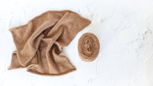Load image into Gallery viewer, 100% Baby Camel Hair 100g ball unbleached, undyed, Salted caramel camel wool yarn, Pure wool yarn, Sustainable yarn, Eco-friendly & Ethical Yarn