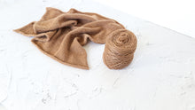 Load image into Gallery viewer, 100% Baby Camel Hair 100g ball unbleached, undyed, Salted caramel camel wool yarn, Pure wool yarn, Sustainable yarn, Eco-friendly & Ethical Yarn