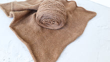 Load image into Gallery viewer, 100% Baby Camel Hair 100g ball unbleached, undyed, Salted caramel camel wool yarn, Pure wool yarn, Sustainable yarn, Eco-friendly & Ethical Yarn