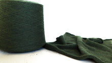 Load image into Gallery viewer, Angora Wool Yarn 50g, Geelongora Angora yarn in green, Lamb wool yarn