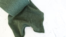 Load image into Gallery viewer, Angora Wool Yarn 50g, Geelongora Angora yarn in green, Lamb wool yarn